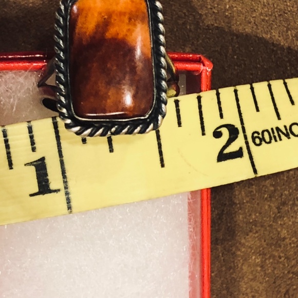 Navajo Sterling Silver Spiny Oyster - Picture 15 of 16